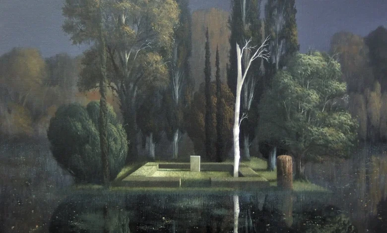 Arnold Böcklin, Tombstone, 1880